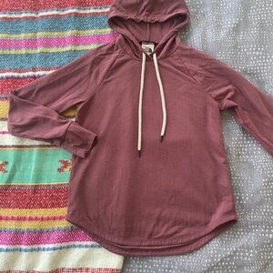 The North Face Dusty Rose long sleeve Hoodie small